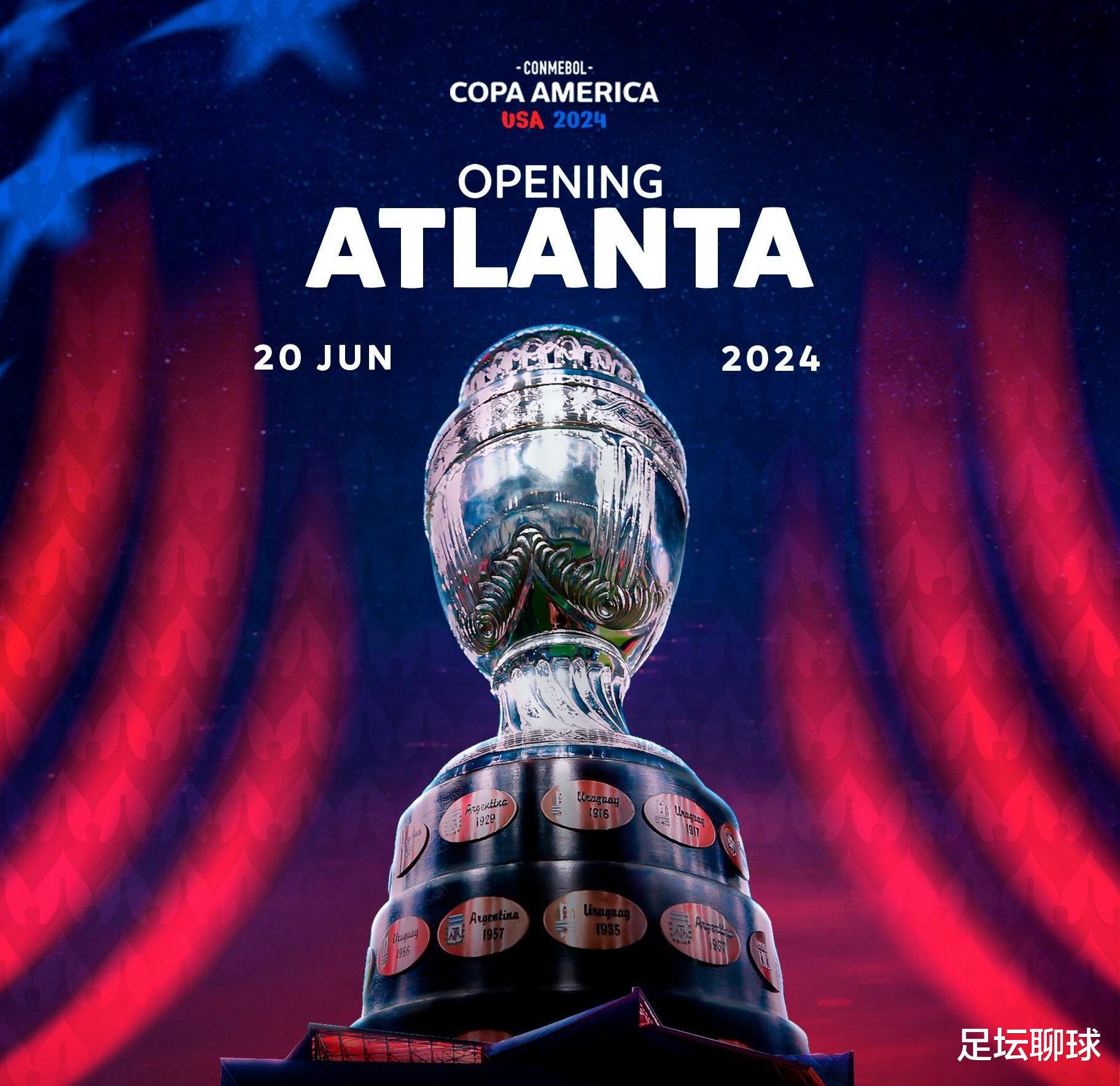 2024美洲杯抽签分组：阿根廷+智利同进死亡之组，巴西遭遇哥伦比亚(1)