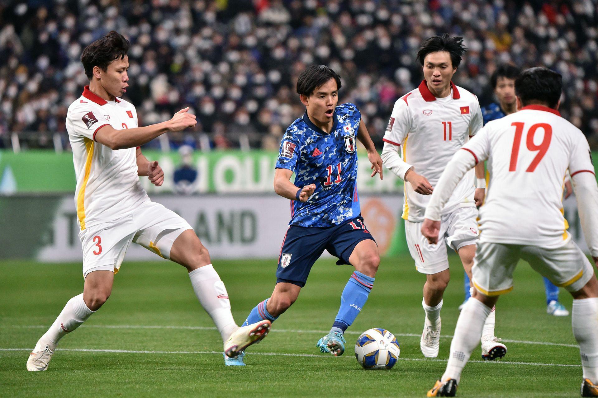 日本 VS 越南足球赛事预测和投注技巧2024年1月14日(1)