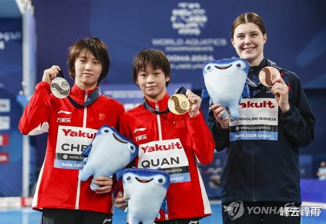 多哈世锦赛女子十米台决赛不只有神仙打架，朝鲜选手也是看点(2)