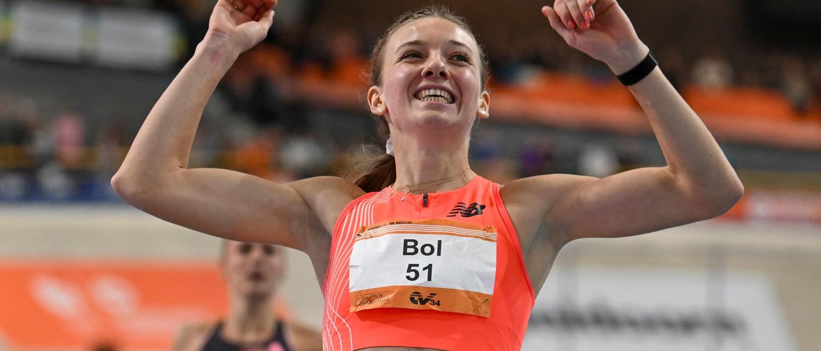 荷兰名将波尔刷新女子400米室内世界纪录(1)