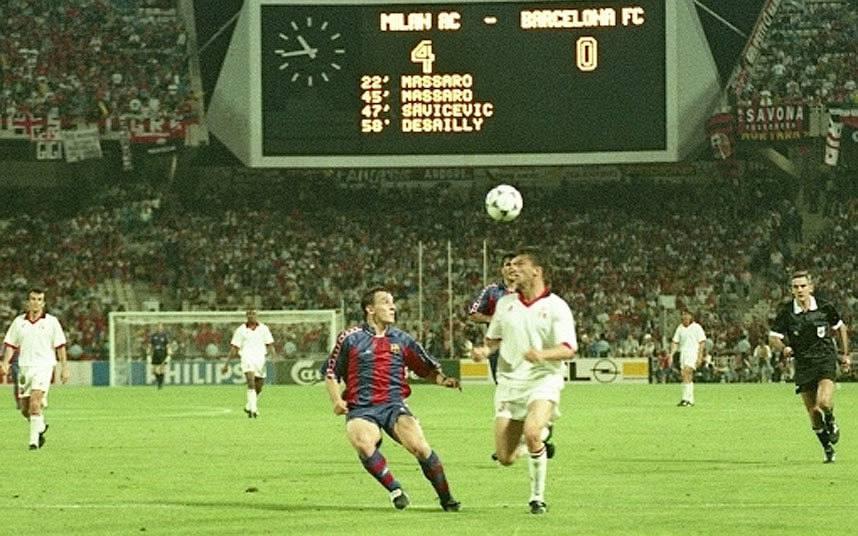 1993 1994赛季欧冠 1994年也有一场伟大的4(5)