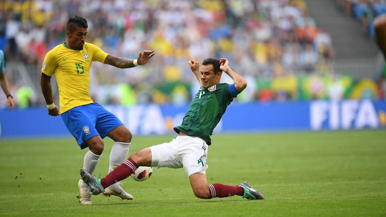 墨西哥在欧冠赢过巴西 巴西队2比0击败墨西哥队进入世界杯八强(2)