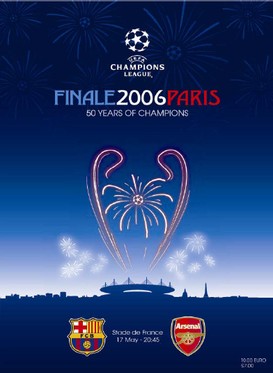 2005 2006赛季欧冠 2006赛季欧冠决赛巡礼——巴塞罗那VS阿森纳(1)
