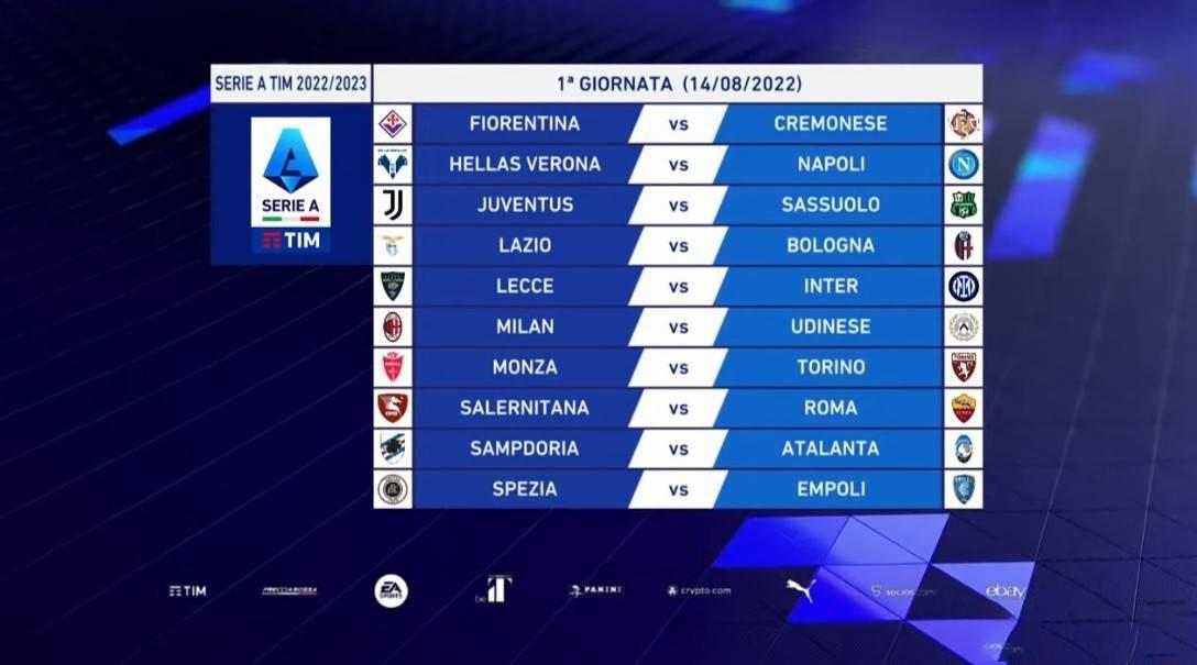2022/23赛季意甲联赛赛程公布，你最期待哪一场对决？米兰德比？意大利国家德比？罗马城的比？(2)