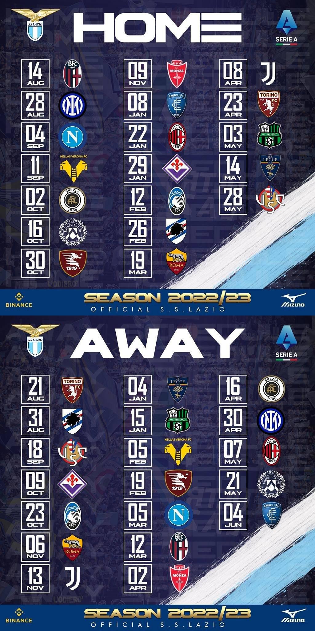 2022/23赛季意甲联赛赛程公布，你最期待哪一场对决？米兰德比？意大利国家德比？罗马城的比？(12)