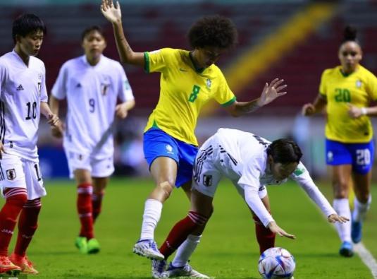 哥斯达黎加，2022U20女足世界杯半决赛，日本2-1巴西(3)