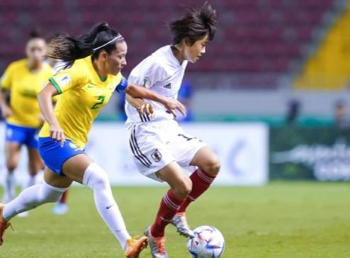 哥斯达黎加，2022U20女足世界杯半决赛，日本2-1巴西(4)