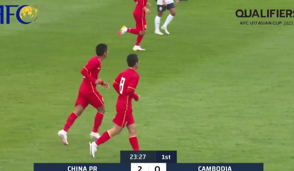 谁说中国足球不行？U17亚洲杯中国队11：0大胜亚洲劲旅！(3)