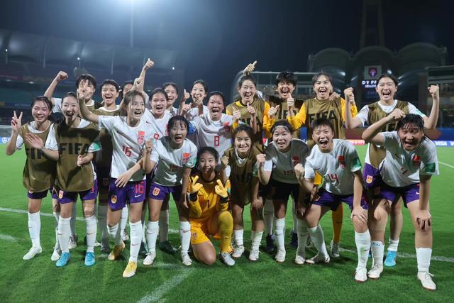 足协未给中国U17女足设立成绩要求，但球队打进8强概率超7成！(2)