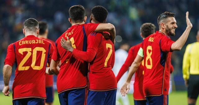 3-1！92分钟丢球，西班牙仍完胜，巴萨金童爆发，6天后世界杯首战(6)
