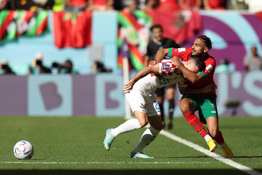 图集 | 世界杯第三场零进球诞生 克罗地亚0-0摩洛哥(4)