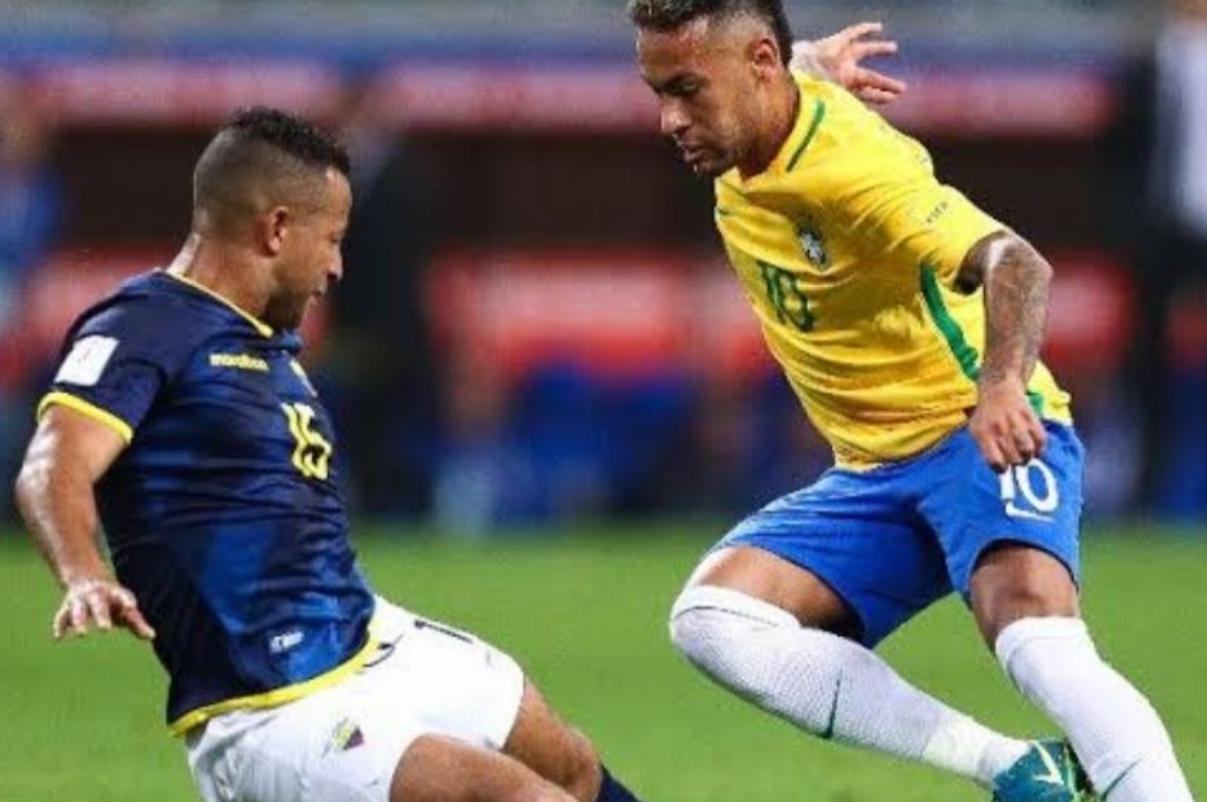 2017世界杯预选赛：巴西 2: 0 厄瓜多尔 加布里埃尔·热苏斯在巴西获胜中大放异彩(1)