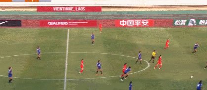 【U20女足亚预赛】霍悦欣双响 中国女足6比0菲律宾(4)