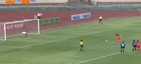 【U20女足亚预赛】霍悦欣双响 中国女足6比0菲律宾(7)