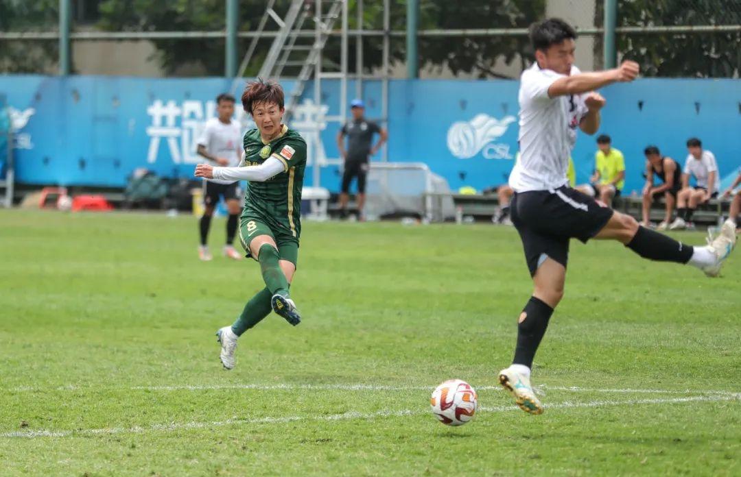 教学赛-北京国安3比0击败上海三菱重工队(7)