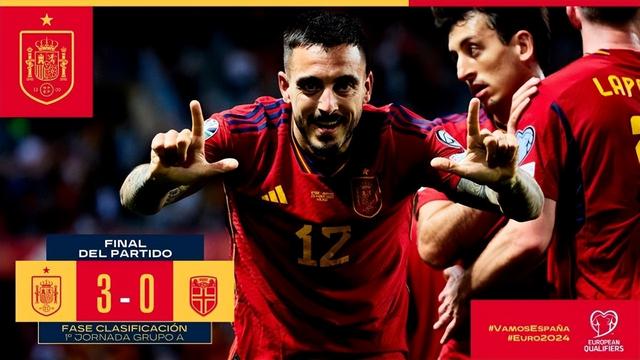 欧预赛综述：西班牙3-0瑞士5-0！格子军战平 曼联铁腰双响(1)