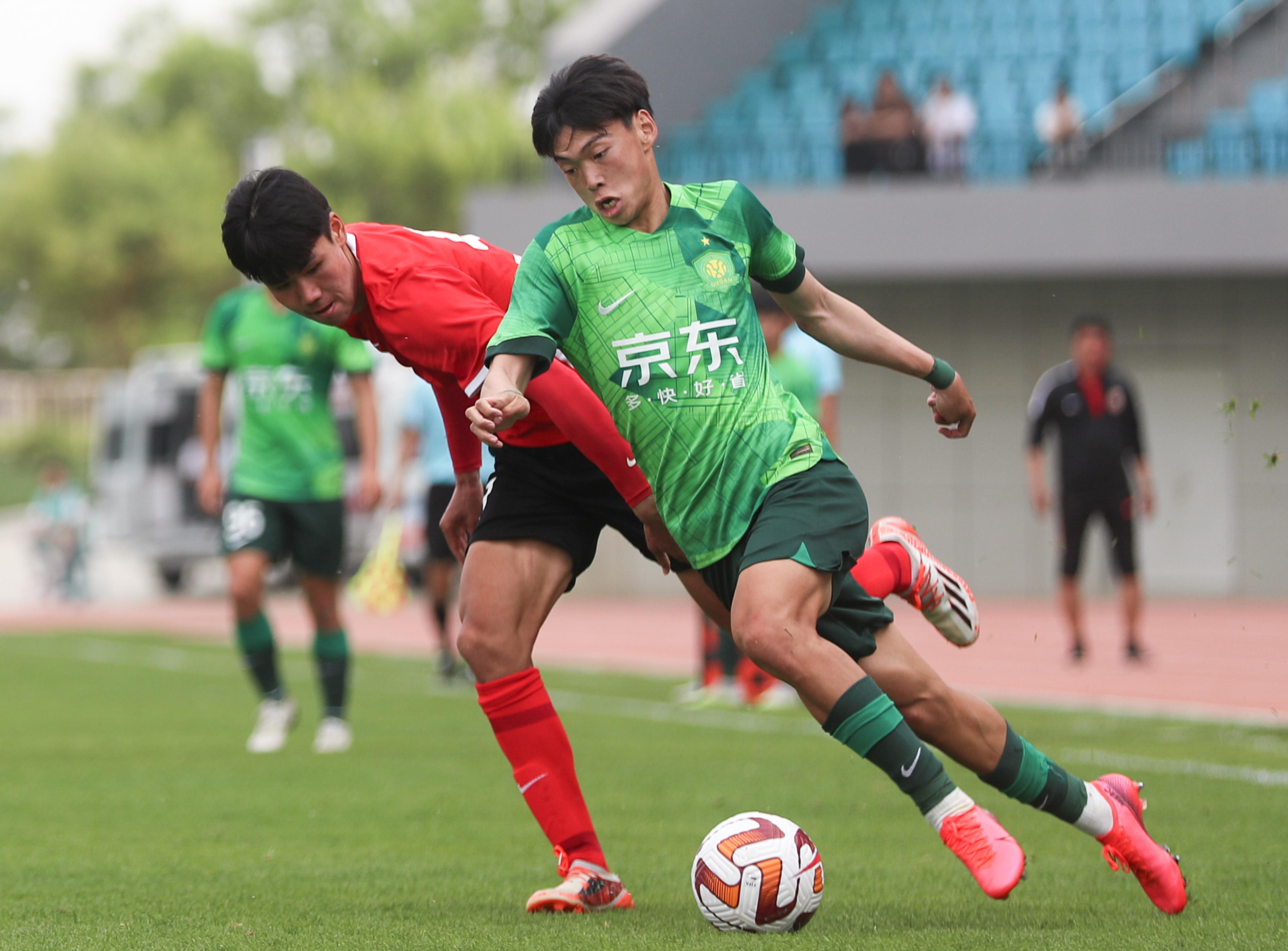 中国足协U21联赛：北京国安平上海海港(1)