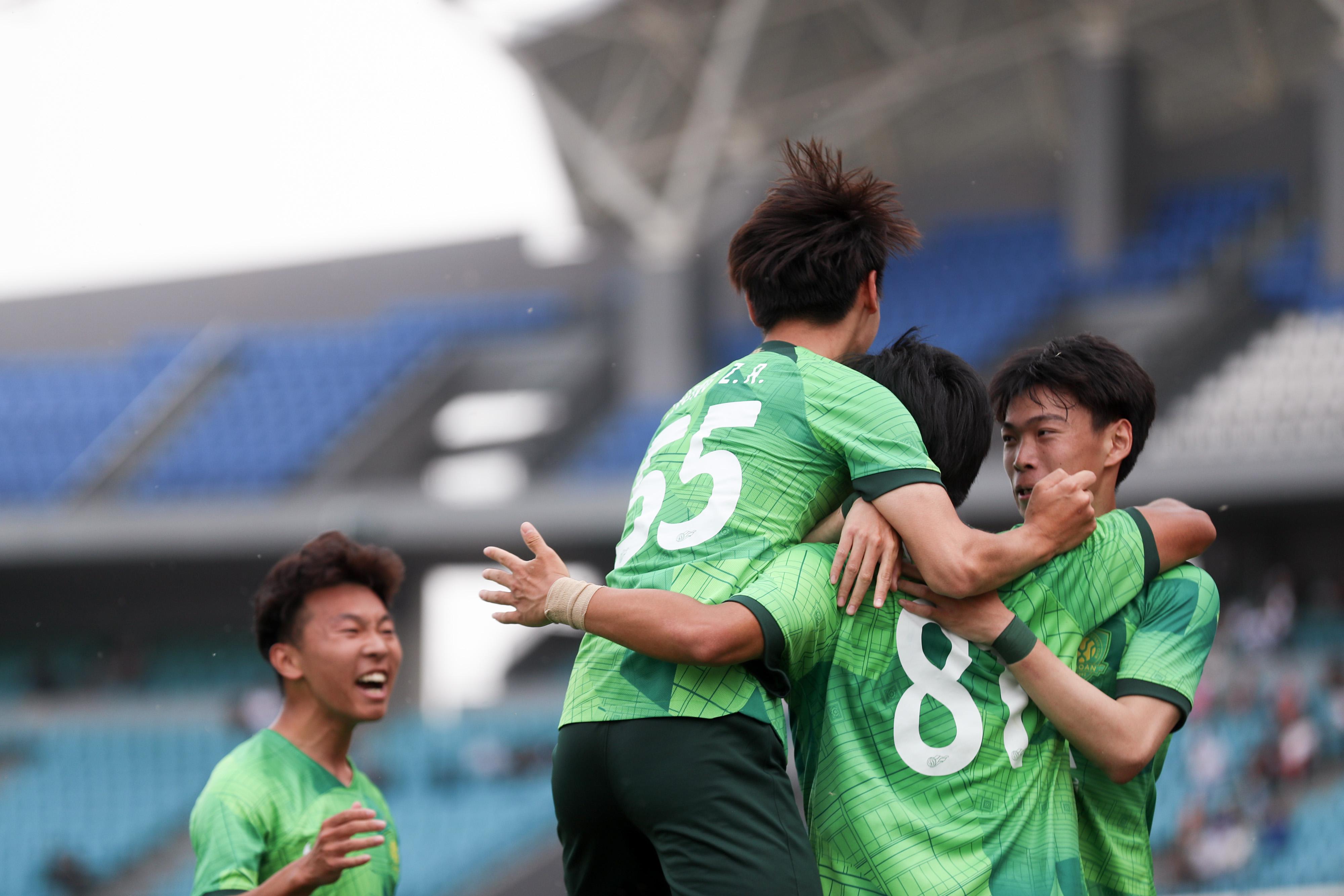 中国足协U21联赛：北京国安平上海海港(7)