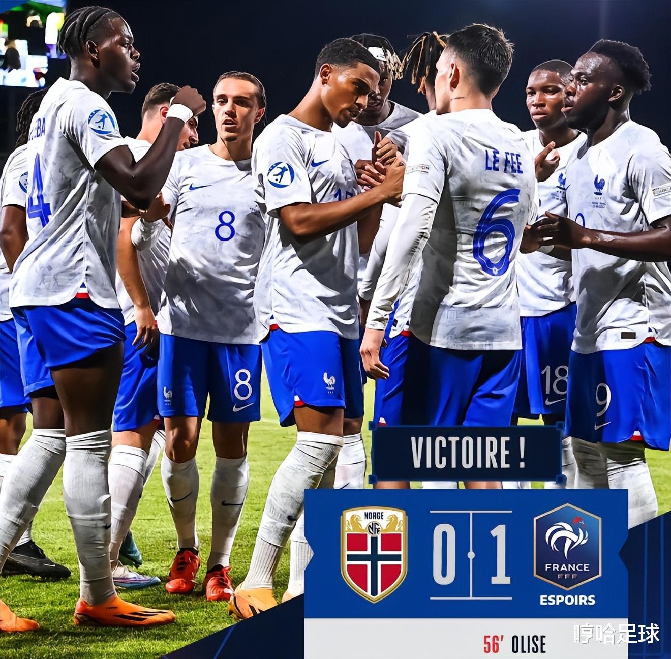 1-0！法国队欧洲杯2连胜，新姆巴佩破门，末轮打平就获小组第1(2)