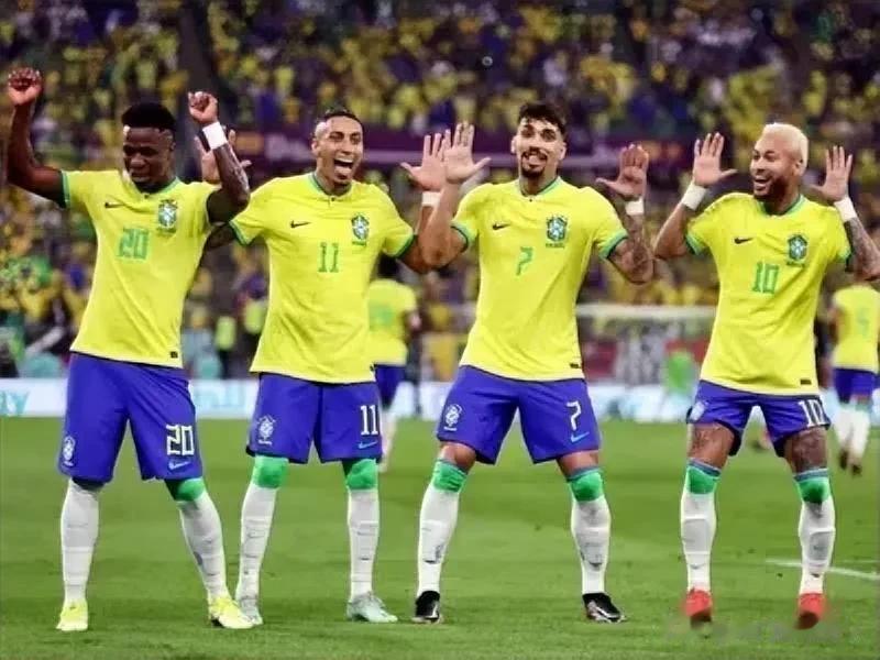 2022年世界杯，巴西为什么这么拉胯？
115分钟，内马尔进球，巴西领先。

克(1)