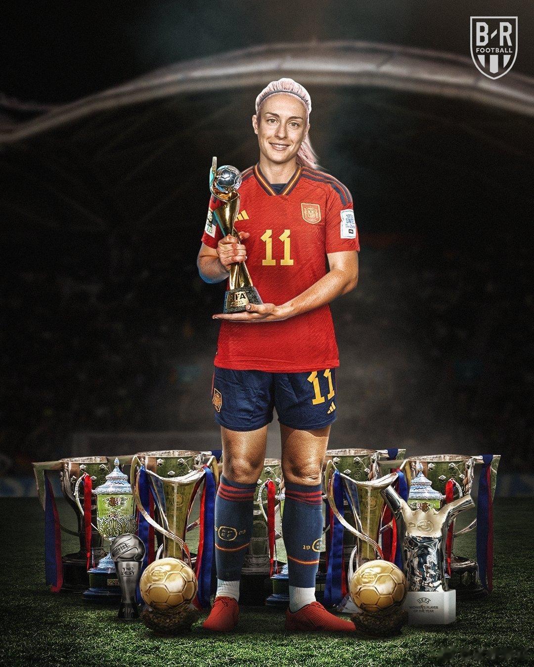 随着女足世界杯的结束，咱们可以总结一些重要奖项的归属。西班牙女足中场核心邦马蒂赢(3)