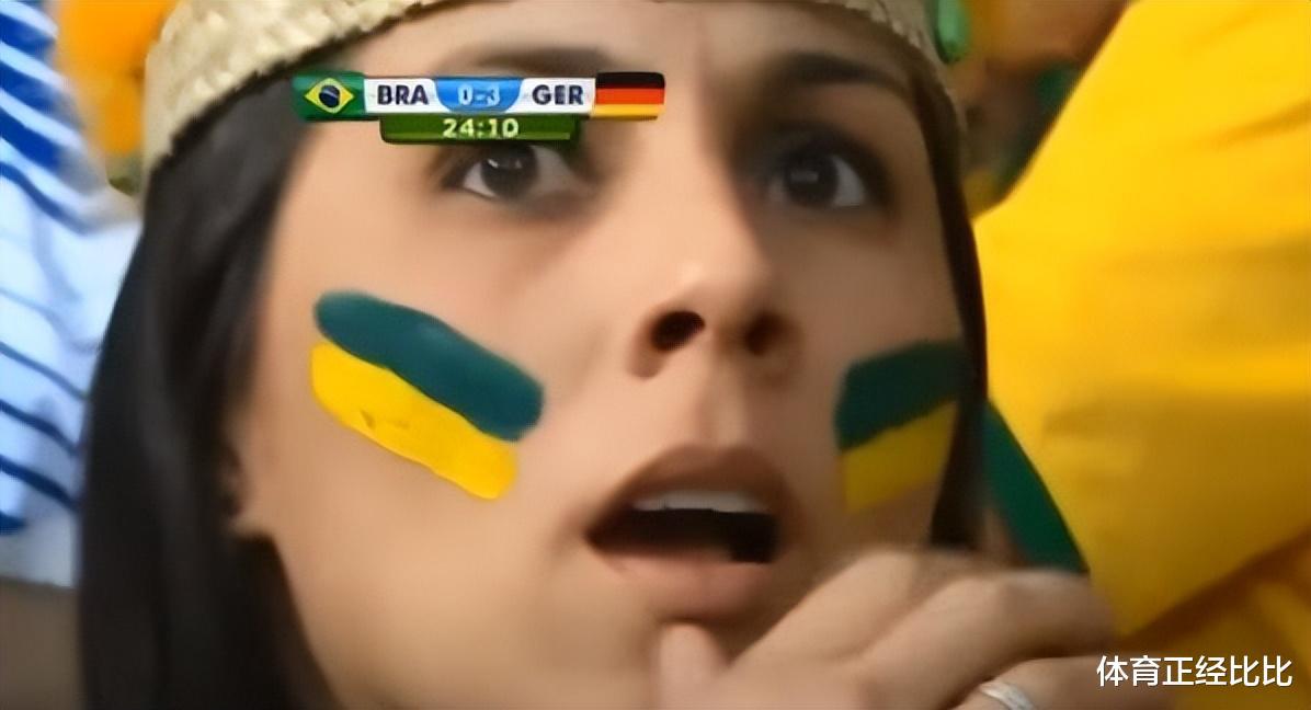 经典回顾丨巴西1-7惨败德国，全巴西人都在哭泣(7)