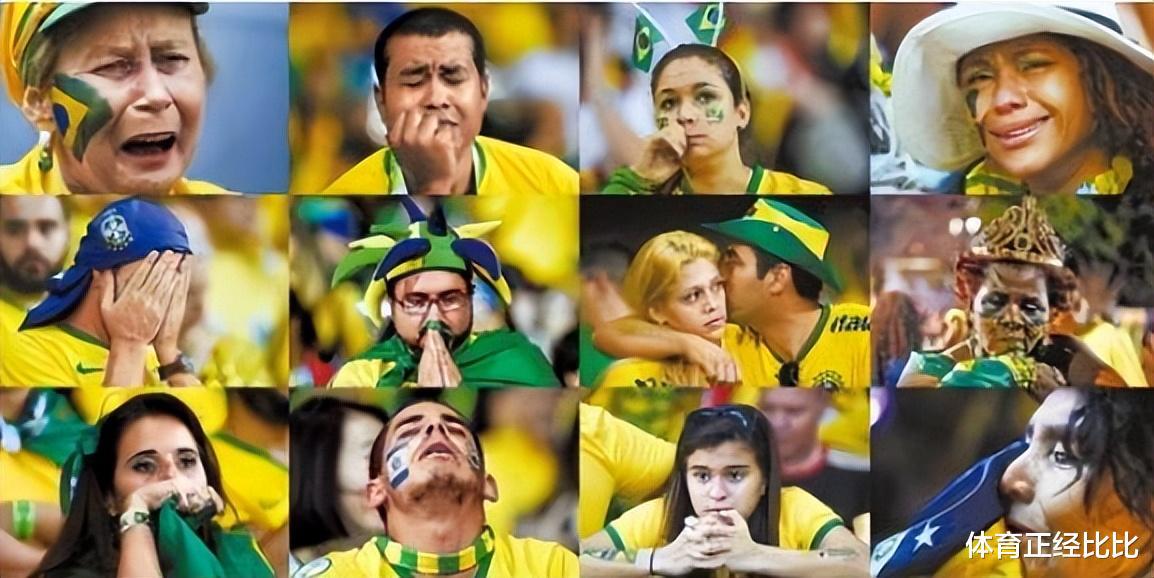 经典回顾丨巴西1-7惨败德国，全巴西人都在哭泣(8)