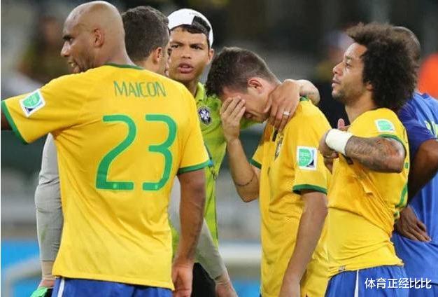 经典回顾丨巴西1-7惨败德国，全巴西人都在哭泣(12)