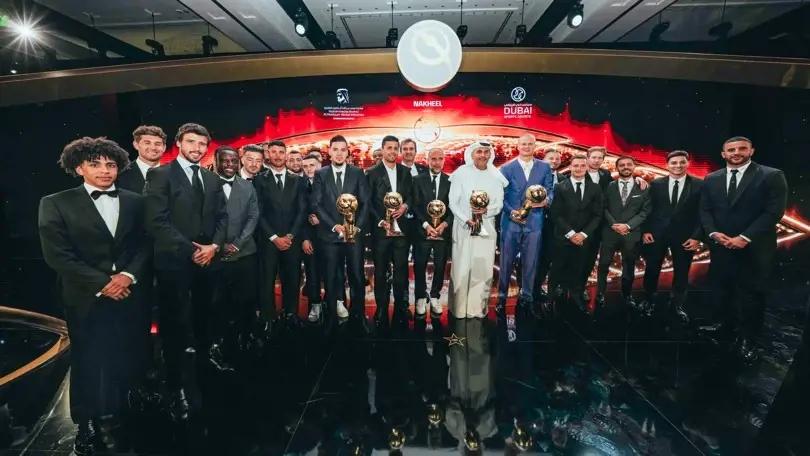 大赢家！曼城全队共获得六项2023环球足球奖的奖项(1)