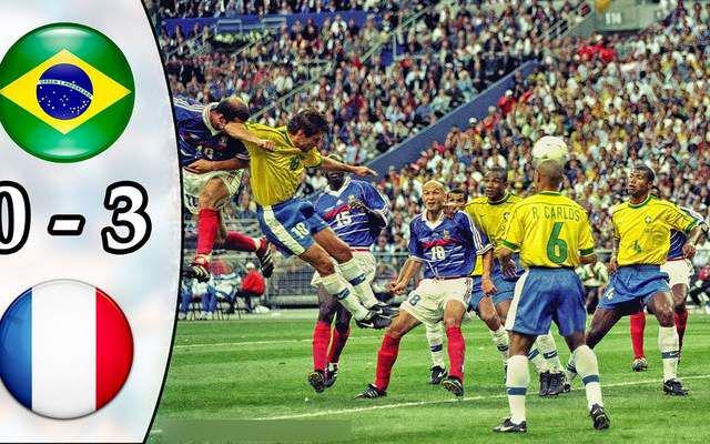 98世界杯决赛，巴西队0比3负于法国队，实力不济还是另有隐情(1)