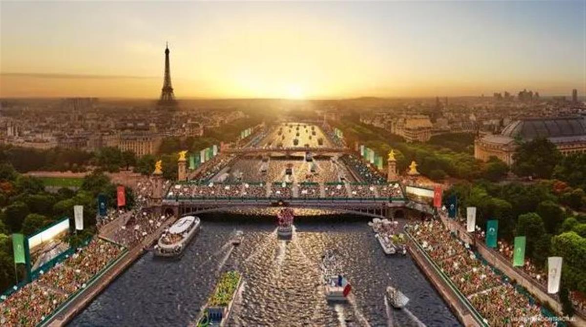 马克龙首次松口：巴黎奥运会开幕式存在“备选方案”，或从塞纳河转移至法兰西体育场(1)