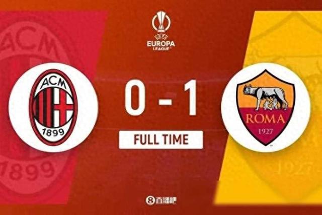 欧联-米兰0-1负于罗马，7连胜遭终结，卢卡库越位争议引发讨(1)
